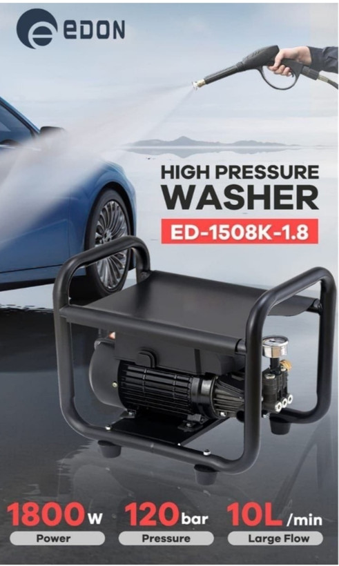 خرید کارواش ۱۲۰ بار دینامی شاسی‌دار ادون ED-1508k-1.8 | ابزار مدرن