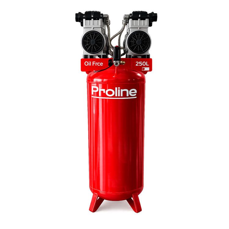 کمپرسور باد ۲۵۰ لیتری سوپرسایلنت دندانپزشکی ۲۲۰۰ وات proline